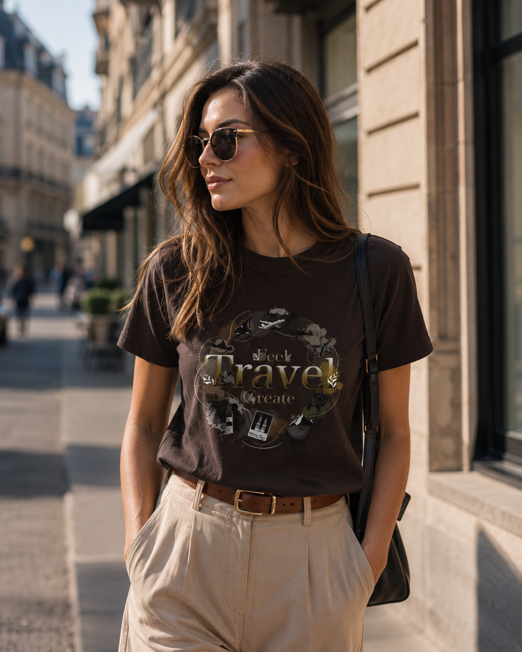 Travel Dark Unisex T-shirt