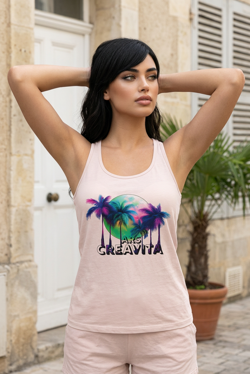 Dámské volné tílko Racerback Ars CreaVita
