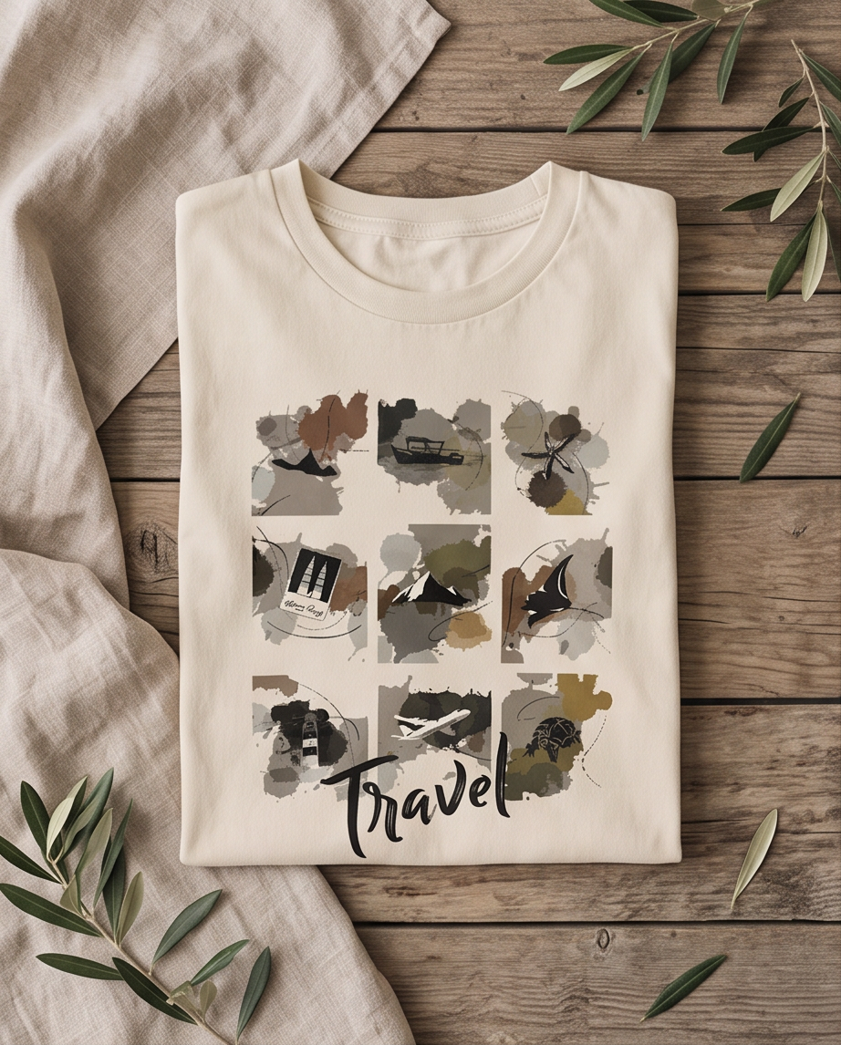 Fragments of Travel  Unisex T-shirt