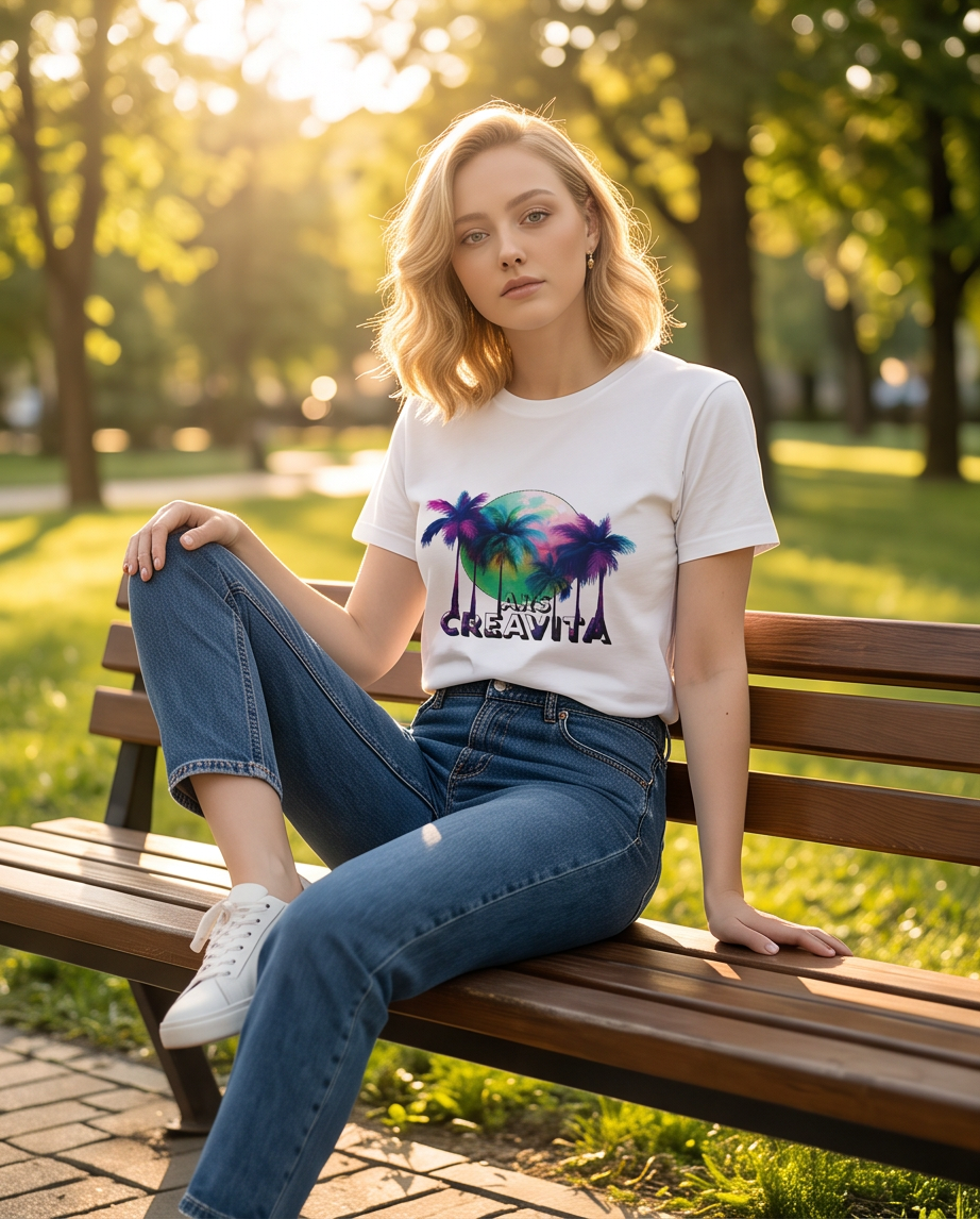 Ars CreaVita Unisex tričko Crewneck