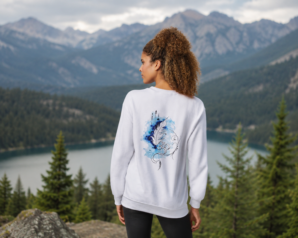 Feather of Inspiration Unisex Sweatshirt