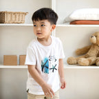 Kids T-shirt Breathe, Slow down, Live…