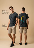 Stillness in Motion T-shirt -potisk na zádech